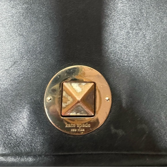 Kate Spade Black Leather Should Bag - Picture 2 of 7